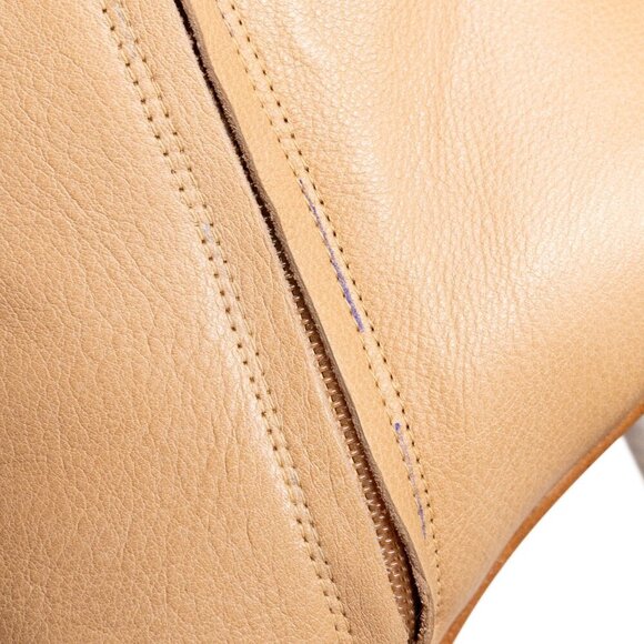 Flattered Leather Boot Cognac Cream Beige Ankle Bootie Remi EU 40 - Picture 16 of 16